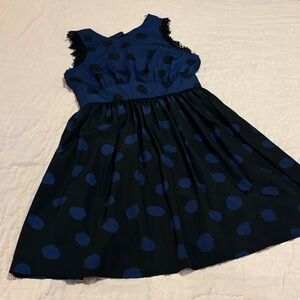 Anthropologie Polka Dot Dress